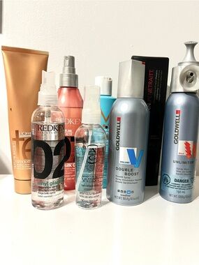 Hair Care Salon Bundle Moroccan Oil Shampoo Mousse Heat Protectant Shine Spray
